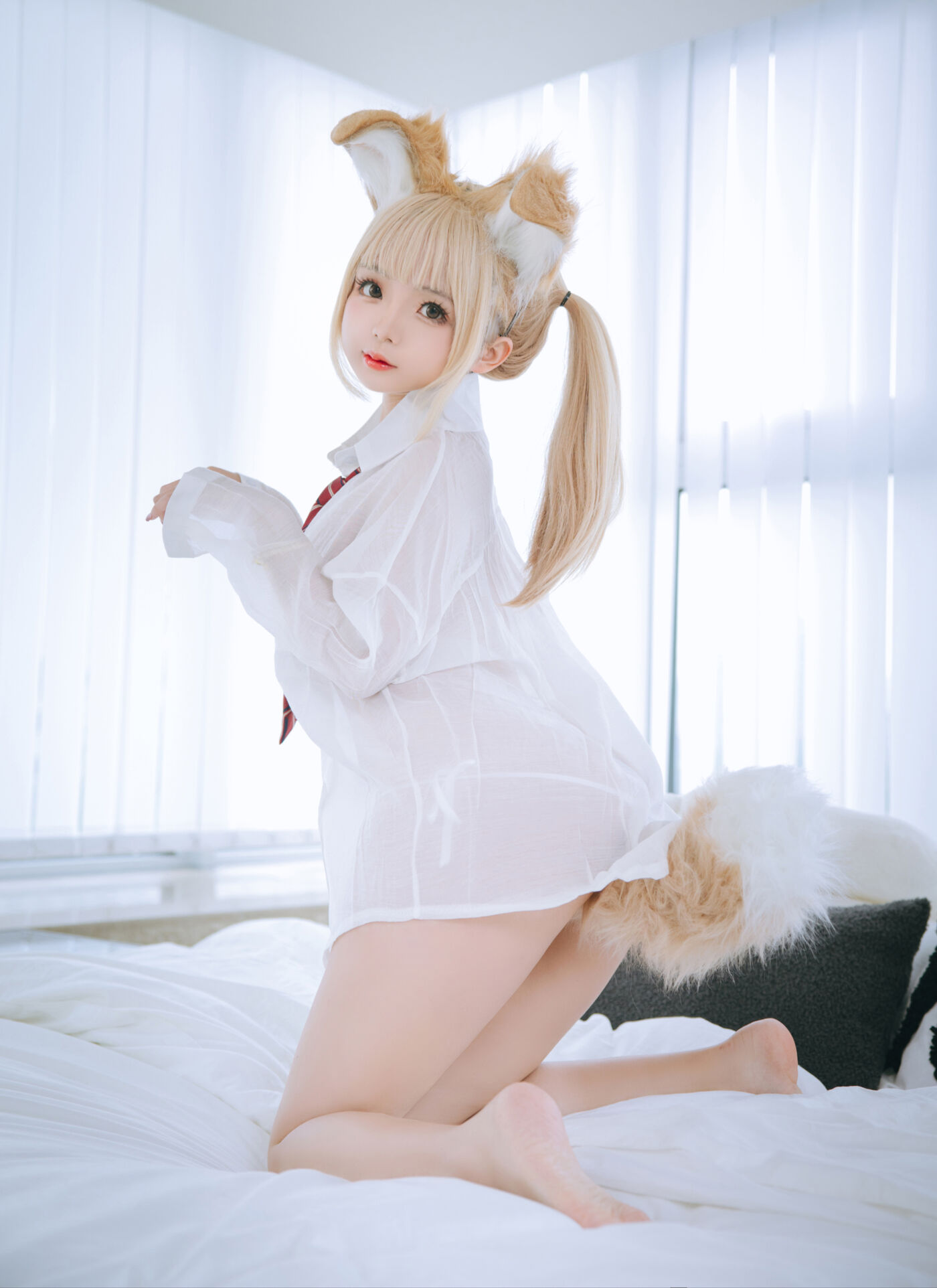 日奈娇 NO.065 衬衫小狗 [100P]插图3